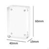 Goo Card DIY Mini Photocard Holder Stand Pendant Ornament Idol Decals Photo Frame for Desktop Fridge