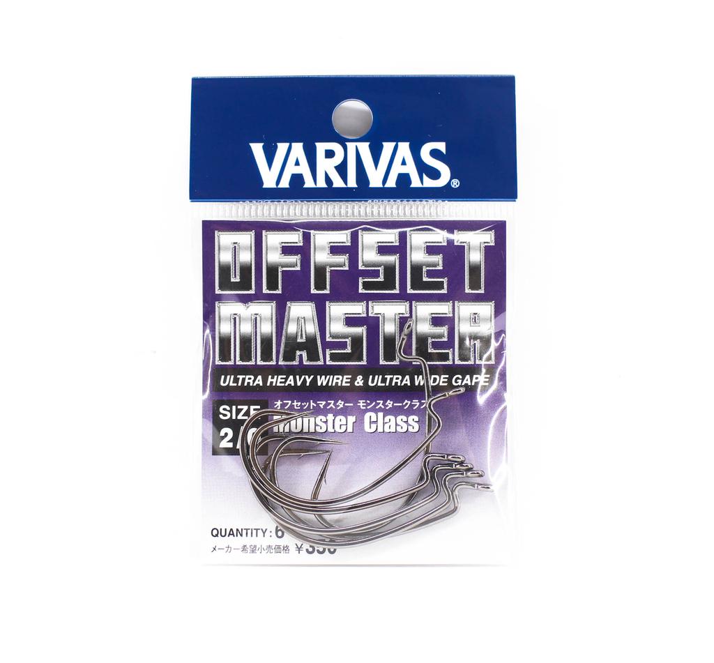 Varivas Offset Master Hook Monster Class Size 2/0 (2766)