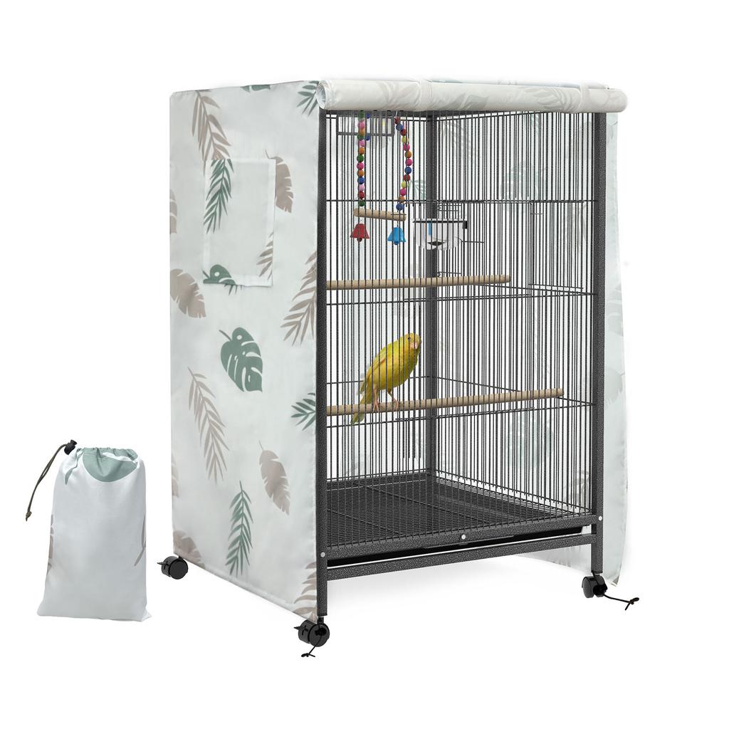 Duży Pokrowiec na Klatkę dla Ptaków na Zewnątrz do Ogrodu Klatka dla Zwierząt Wodoodporny Odporny na Słońce Oddychający na Zewnętrzny Dziedziniec