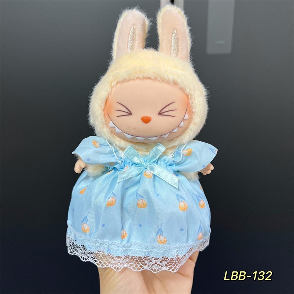 

Для 17см куклы Лабубу Одежда Модная одежда Ретро платье Одежда для куклы Подходящие по цвету рубашки Аксессуары для кукол Милое украшение Маленькая одежда 04#
