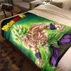 1PC Broli  Print Flannel Blanket, High quality All Seasons, Home Decor, Warmth and Comfort, Perfect for Christmas Gifts