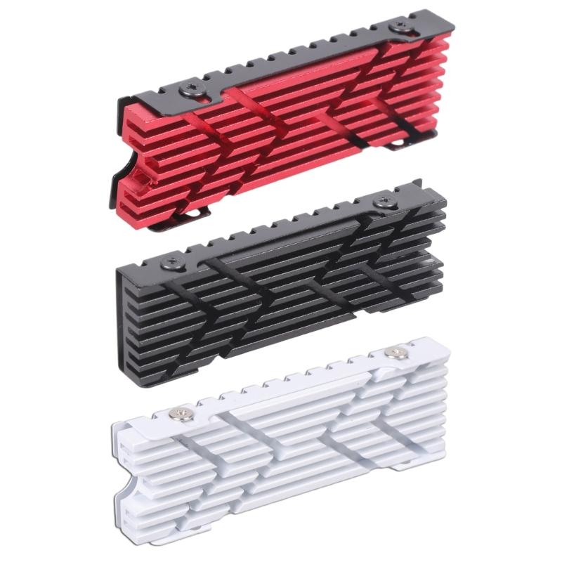 Thin M.2 2280 SSD Heatsink Featuring Multiple Heat Paths Enhances Cooling On PCIe4.0 Drive