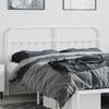 VidaXL White Metal Headboard 180 Cm 352663