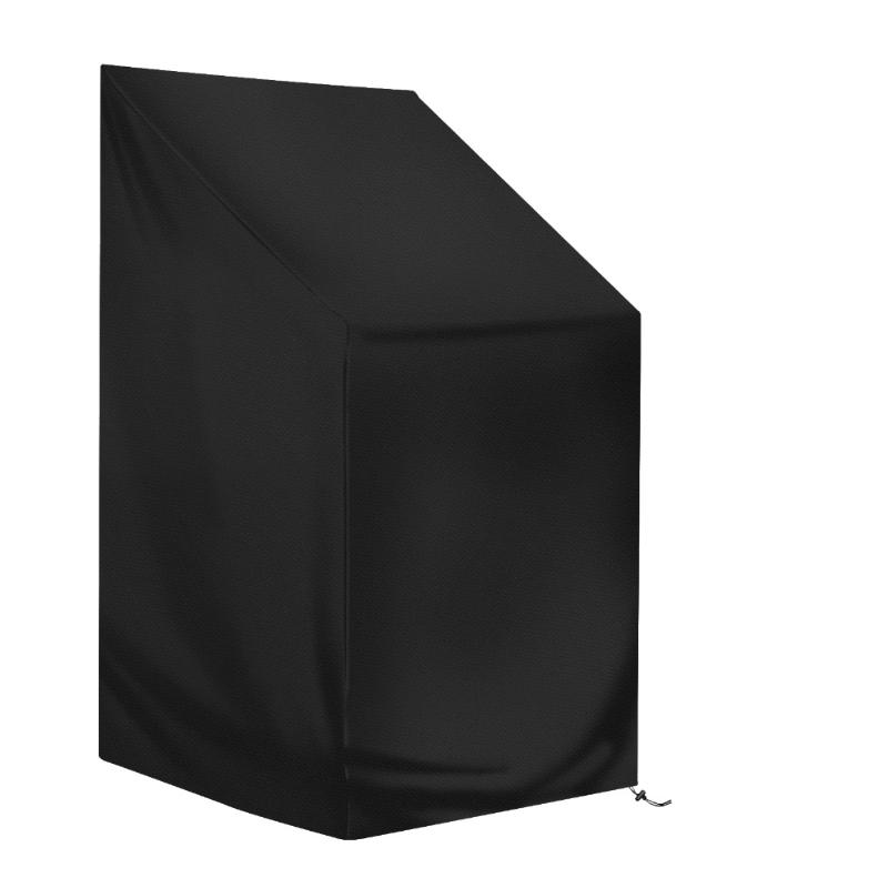 

1Pcs Waterproof Oxford Garden Furniture Covers 65X65X70X120Cm Garden Stacking Chair Cover Stackable Outdoor Chairs Covers A1