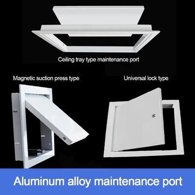 Aluminum Alloy Access Panel Opening Flush Wall Ceiling Hole Cover Hatch Decoration  Universal