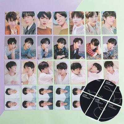 Φωτοκάρτες Bangtan Boys Εκτύπωση λέιζερ Φωτοκάρτα Δώρο Άλμπουμ Love Yourself