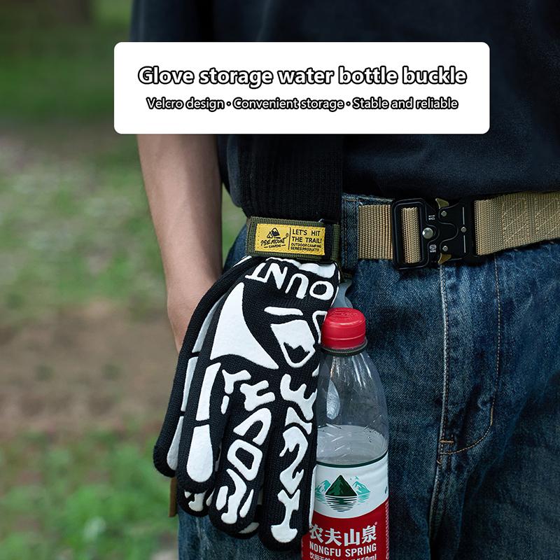 Gloves Holder Clip Glove Buckle Nylon Webbing Outdoor Tacticalgloves Nylon Glove Hook Safety Clip Climbing Tacticalsports Tools