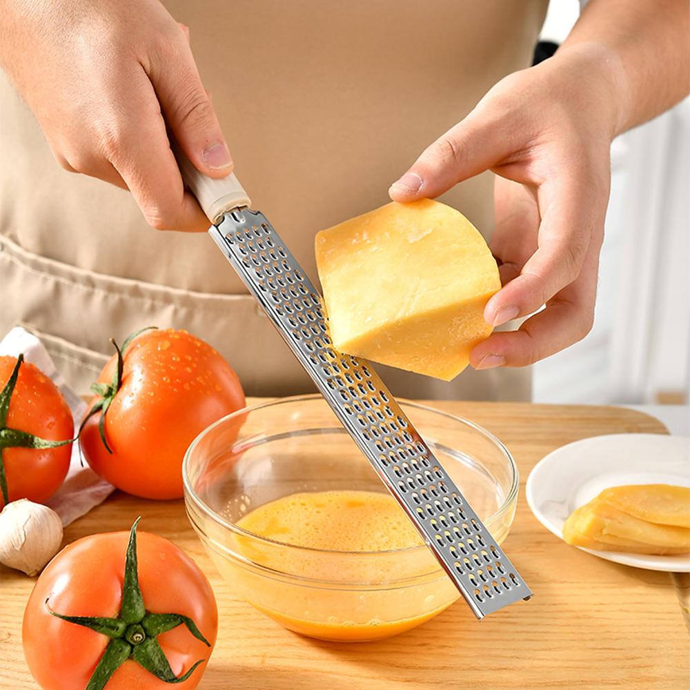 1Pcs Stainless Steel Cheese Grater Slicer Lemon Zester Chocolate Chopper Fruit Peeler Planer Vegetables Cutter Kitchen Gadgets