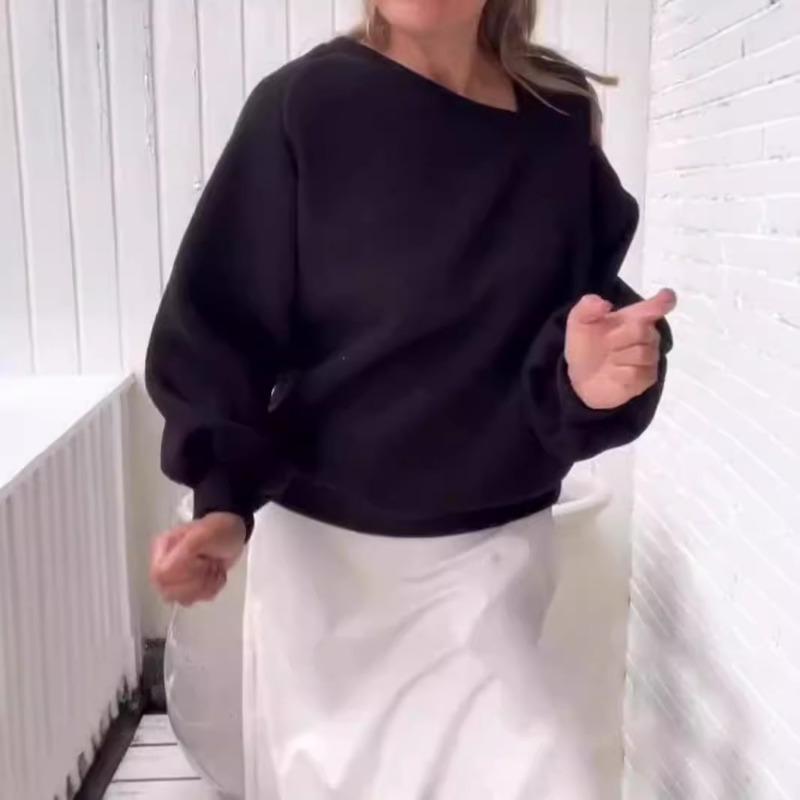 

Новые осенне-зимние топы с длинными рукавами, свободные пуловеры, толстовки для женщин 2XL