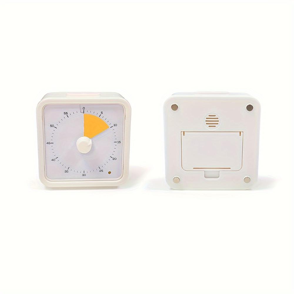 Timer visivo silenzioso da 60 minuti, strumento per l'autodisciplina, per studio, riunioni, esami, cucina, gadget multiuso, regalo di Natale