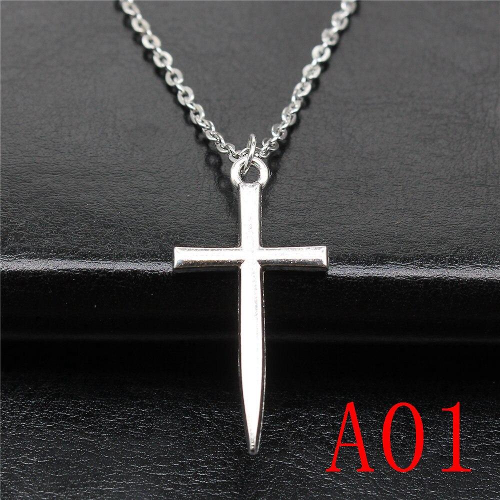 Nyankommet Kors Anheng Halskjede Damegave Mote