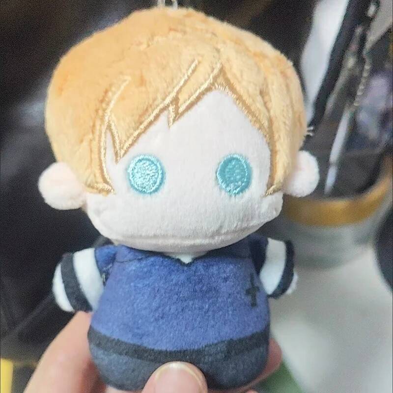 10cm Game Leon Kennedy Plush Doll Cotton Suffed Ashley Graham Doll Pendant Action Horror Game Related Toys Fans Birthday Gift