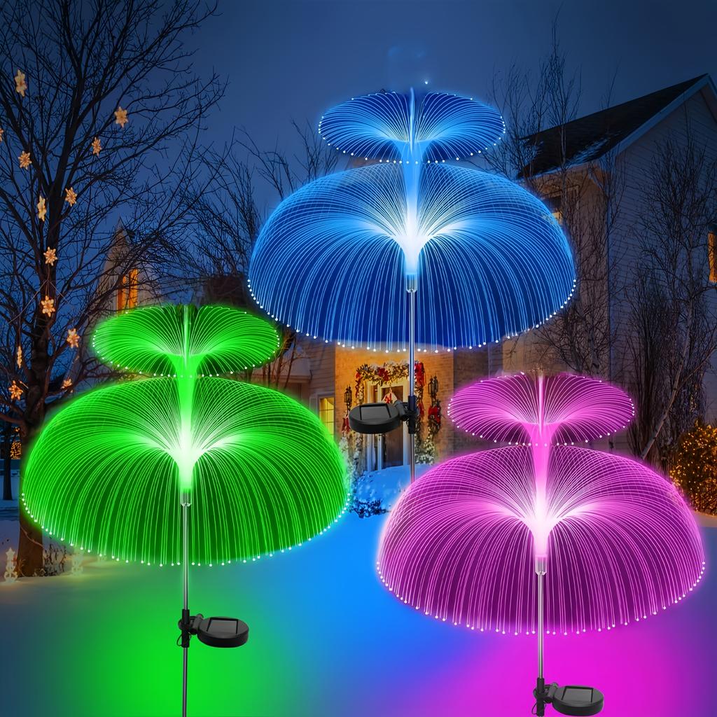 Christmas Jellyfish Garden Light Solar RGB Conversion Light Suitable for Wedding , Courtyards, Lawn Terraces Christmas Decoration