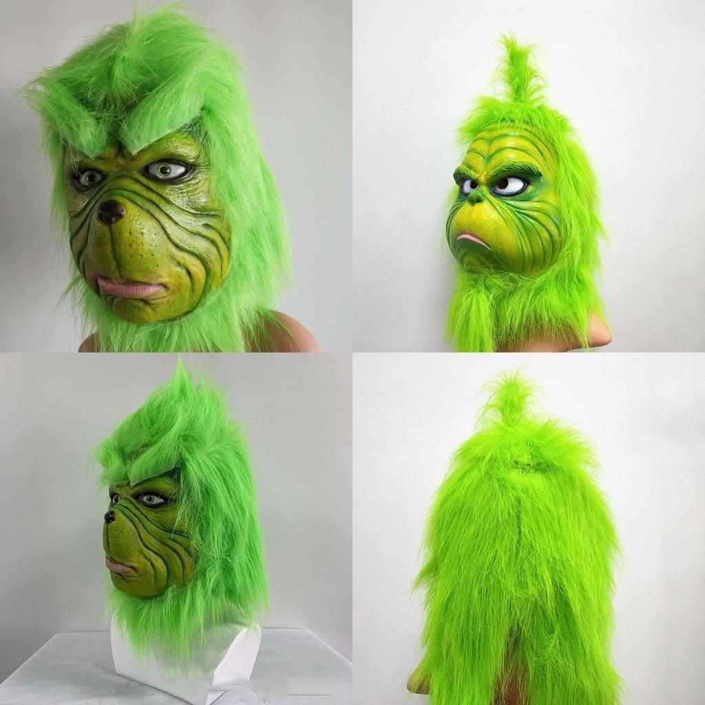 Rukavice Vánoční Grinch pro dospělé Slavnostní sváteční párty Cosplay rekvizity