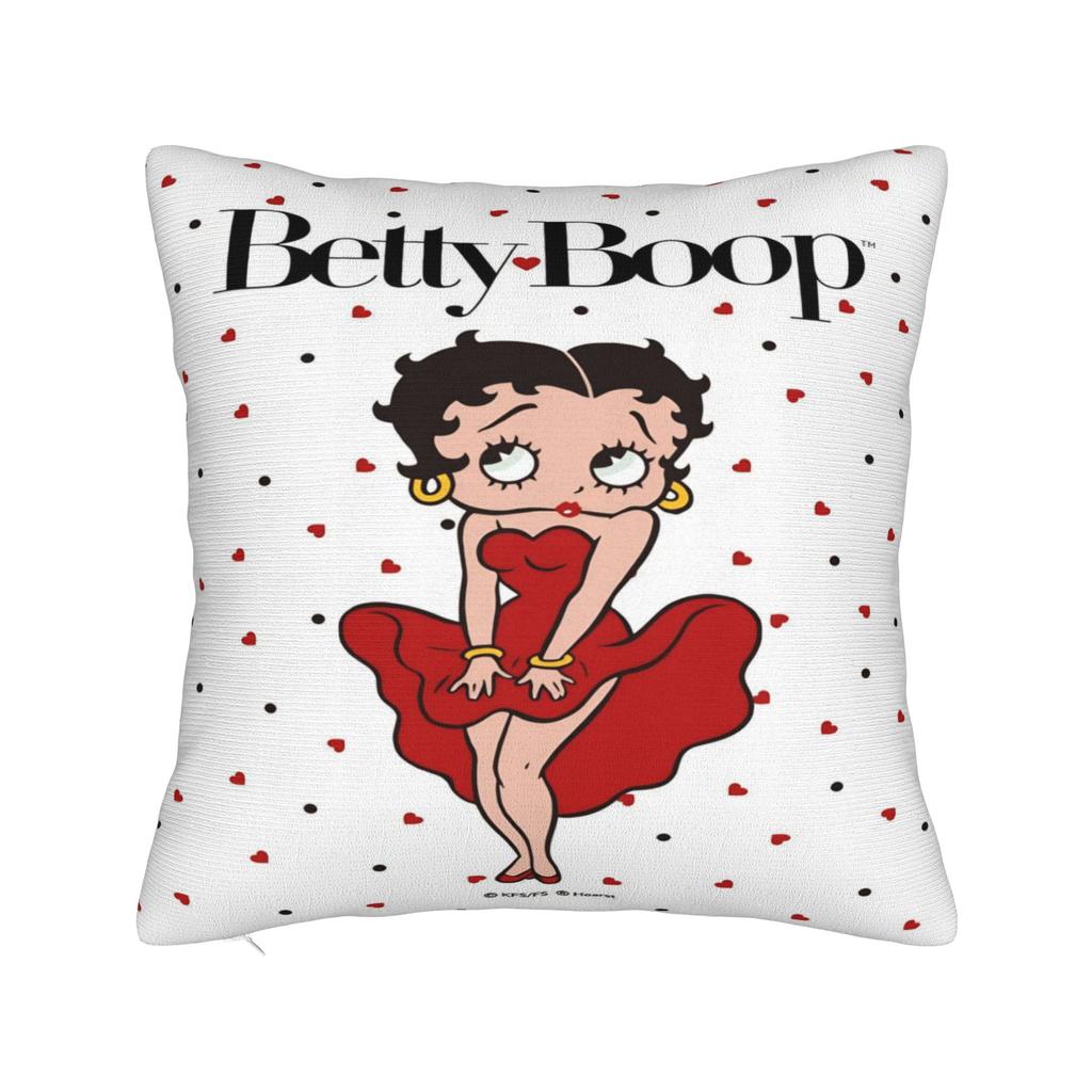 B-boopes b-bettyes Povlak na polštář Produktový potisk na povlak na polštář Povlaky na polštáře Domácí dekorace Čtvercový Více velikostí