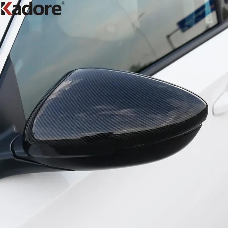 Side Mirror Cap Cover For Honda Accord 10th 2018     Carbon Fiber Car Rearview Mirror Cover Trim Accessories