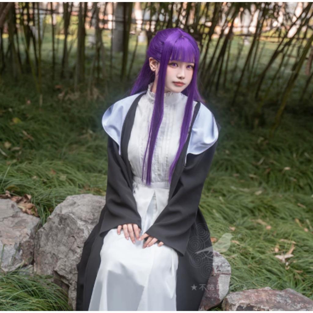 Fern Cosplay Costume Anime Beyond Journeys End For Halloween Comic Con Frieren Fern Outfits