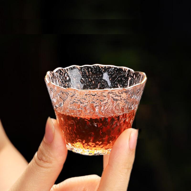Hammered Glass Kung Fu Tea Set