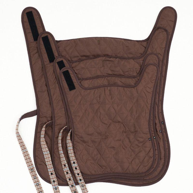 CROOKTHECHIHUAHUA Veste classique à boucle 100% Laine - rouge brique