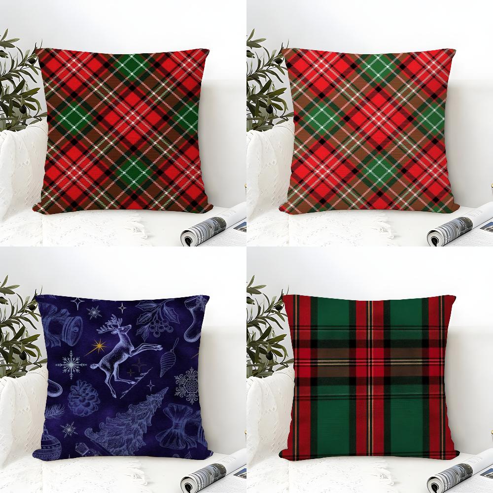 Classic Home Decor Elegant Prints Pillow Case Linen Pillow Case Sofa Home Decor Cushion Cover Cushion Cove