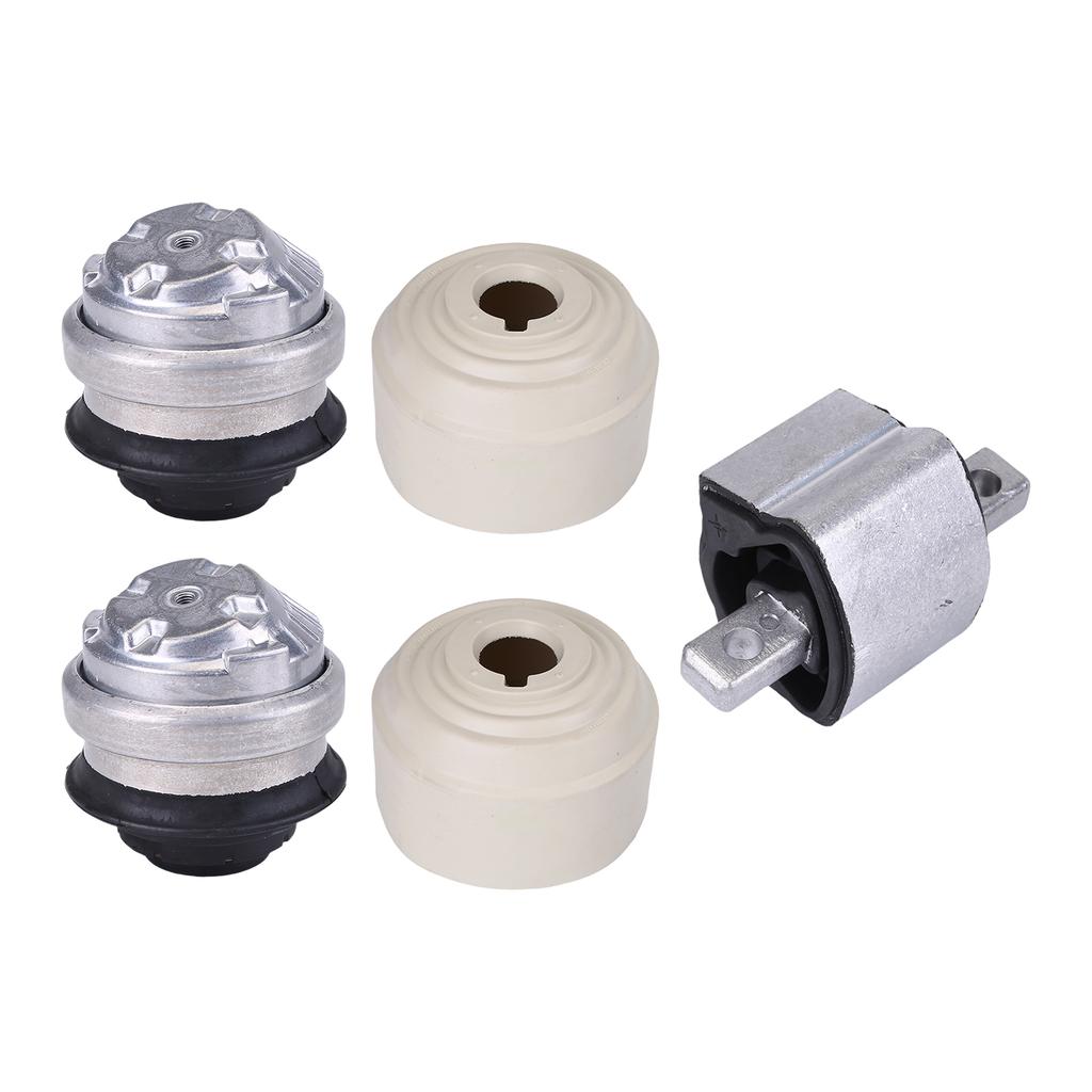 3pcs Engine Mount and Gear Bearing Set Compatible for C E-CLASS W203 CLK C209 W211
