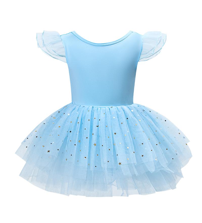 New Girl Ballet TuTu Dress 1-8 Ys Fashion Professional Kids Dancing Party Dress Performance Costume Princess Wedding Dress
