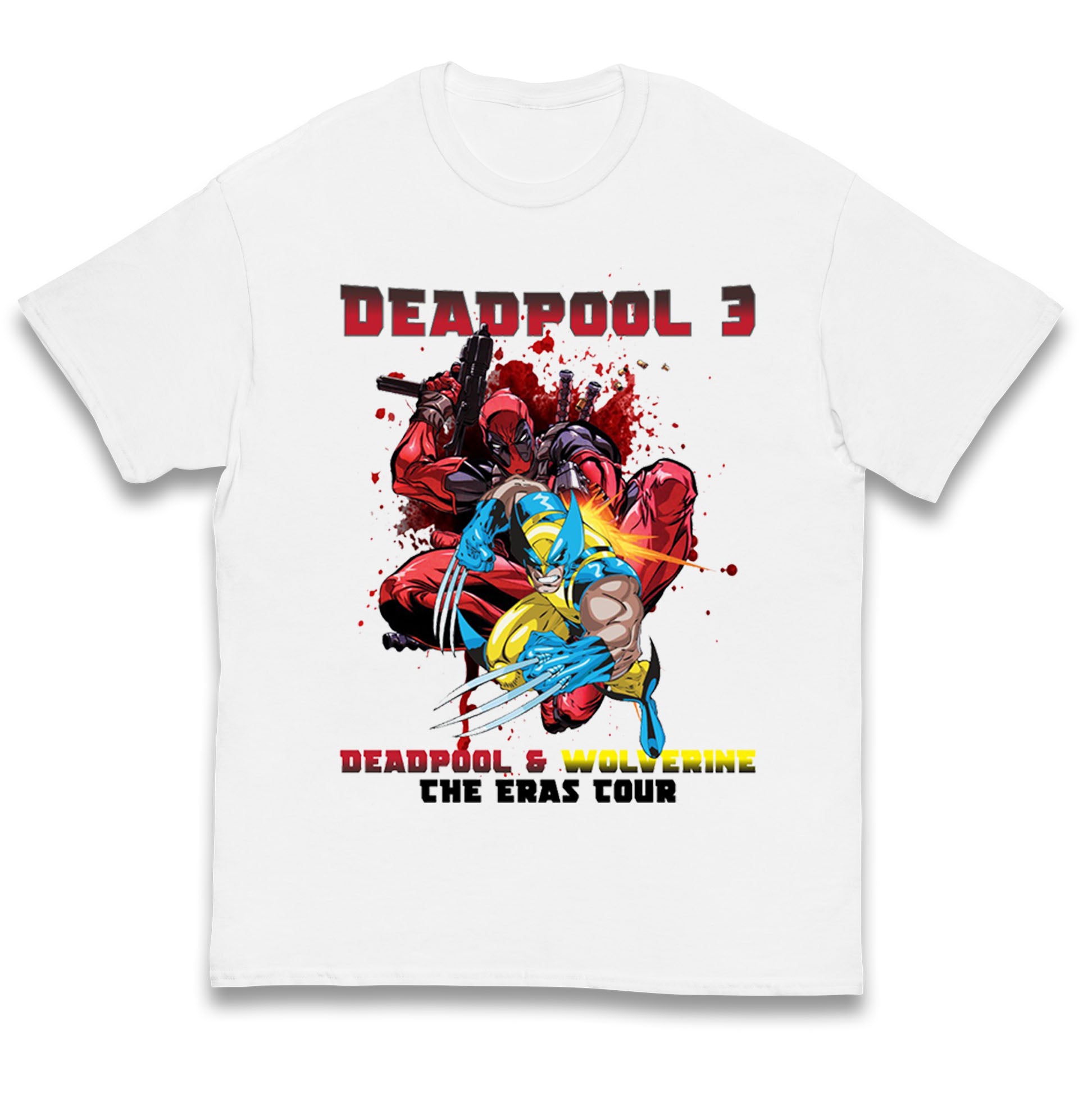 Deadpool and Wolverine The eras Tour Kids T Shirt 110