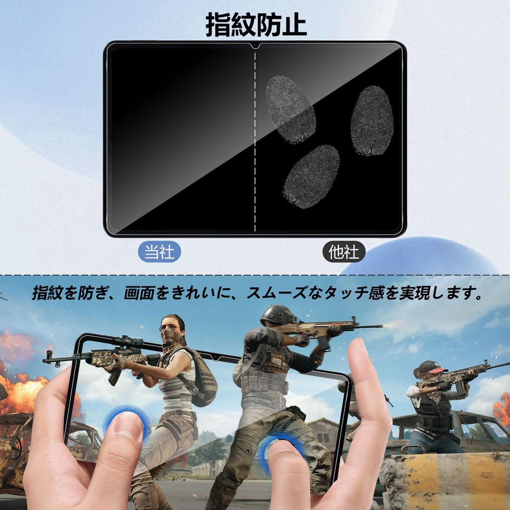Für Xiaomi Pad6 Pad6 Pro Glasfolie Kamerafolie Kluso Hergestellt von Japan Asahi Glass Hohe Härte 9H Stoßfest Bruchsicher Durchlässigkeit Runde Kante