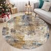 Modern Abstract Art Carpet Mat Rug, Stylish & Elegant Home Decoration with Grey Tone for Living Room Bedroom Bedroom Decor