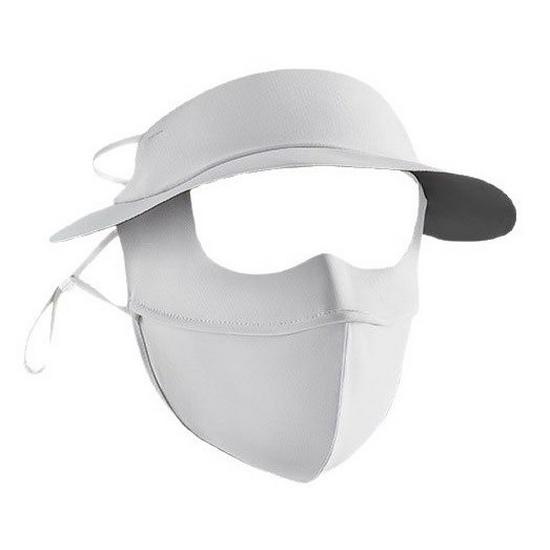 Facekini UV Protection Ice Silk Full Face & Neck Mask for Cycling