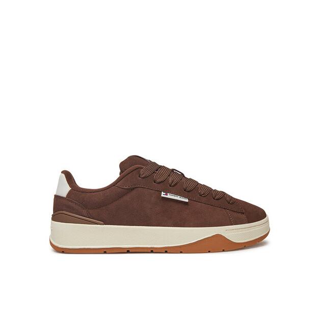Мужские кроссовки Tommy Jeans Skater em0em01503 коричневые
