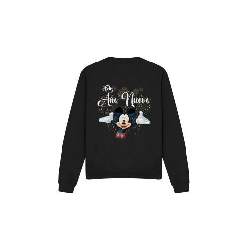 Disney Unisex Adult Spanish Mickey Mouse Fireworks New Year Sweatshirt