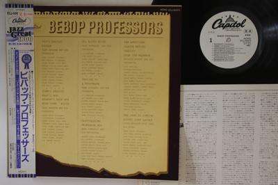 LP Schallplatte VARIOUS - Bebop Professors ECJ5C073PROMO CAPITOL Japan Obi Jazz Gebraucht