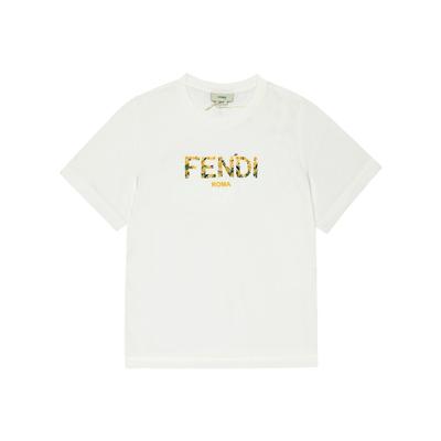 Dziecięcy T-shirt z krótkim rękawem z logo Jfi375 7aj F1sp9