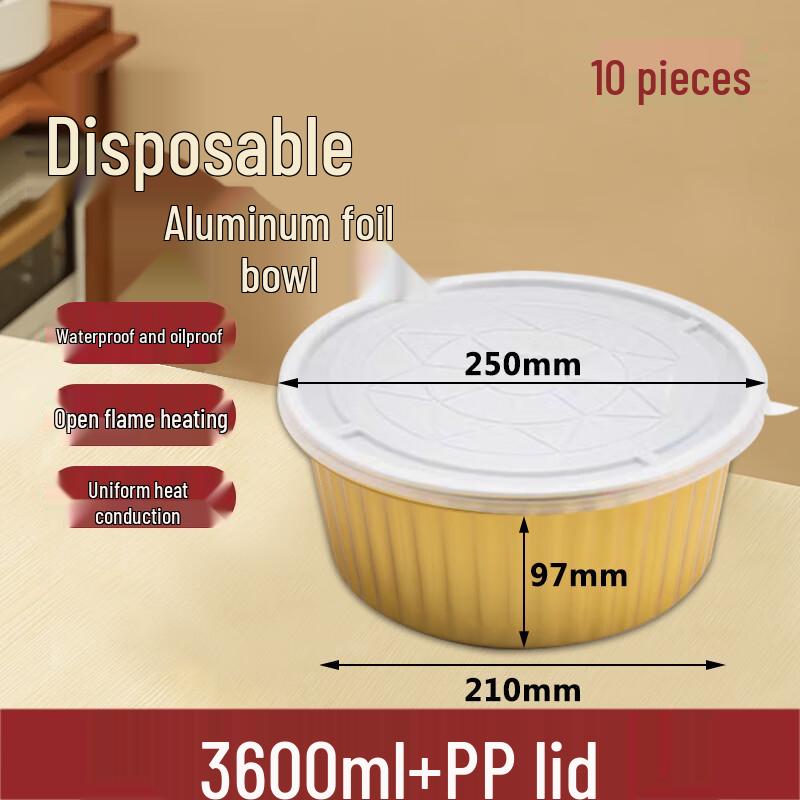 Homeglen Disposable Aluminum Foil Containers