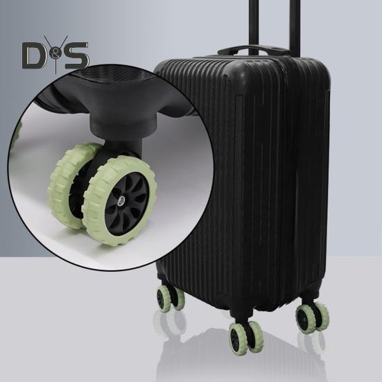 8 Pcs Luggage Caster Cover Thick Reduce Noise Caster Protection Prevent Scratches Non-slip Suitcase Wheel Covers Wear-Resistant Waterproof Wheel