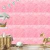 Powder pink and coral glitter wallpaper for living room and bedroom 50x1000
