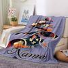 Custom Name Three Musketeers Theme Printed Blanket Perfect For Couch Bed Travel Outdoor Use Machine Washable Cozy Durable