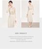 Nanyou High-Quality Lace Trim Mist-Effect Ice Silk Long-Sleeve Women's Shirt