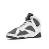 Air Jordan 7 Retro GS Flint 2021 Kinder-Sneaker Weiß Flintgrau Varsity-Lila DJ2777-100