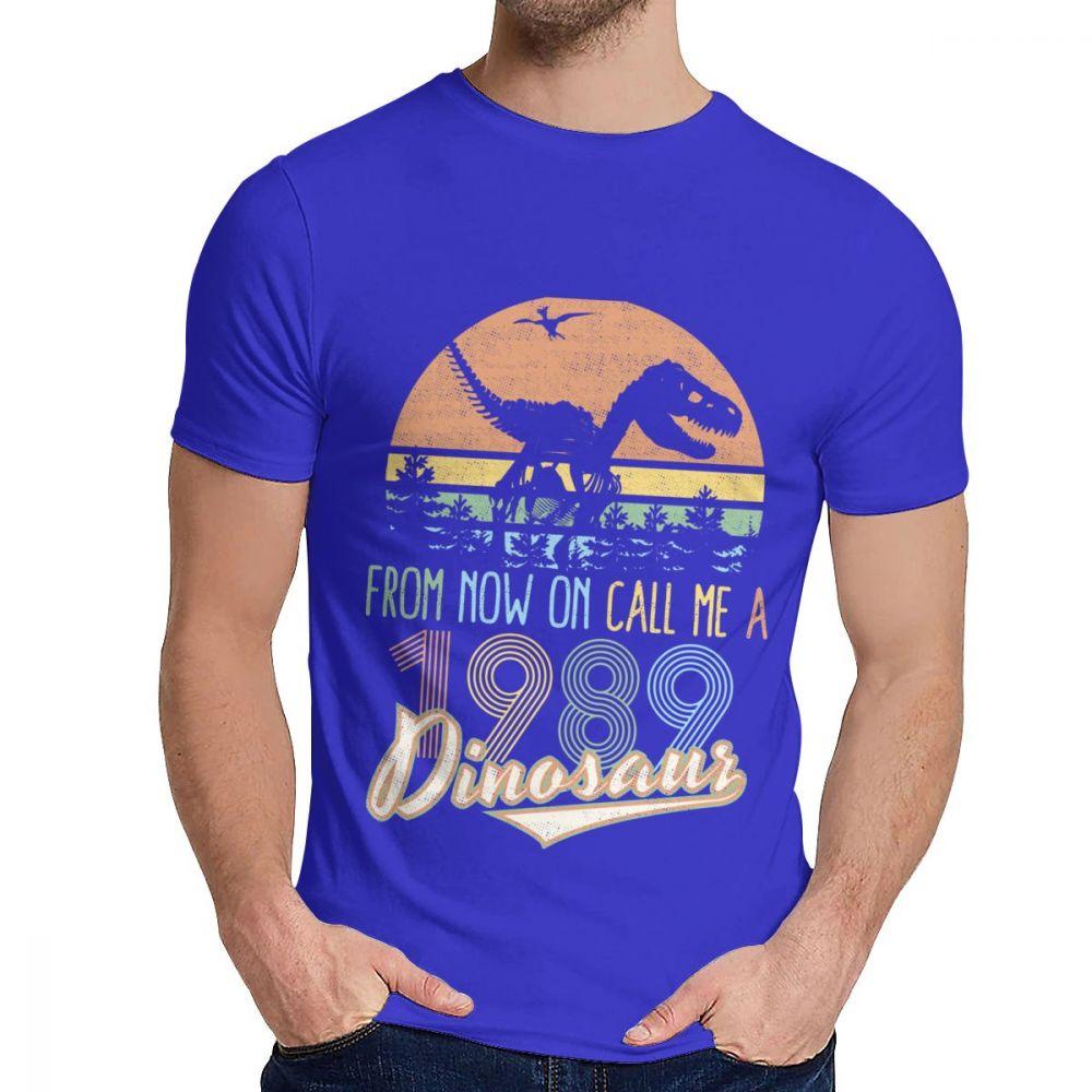 Summer From Now On Call Me A Dinosaur Funny Vintage 1989 30Th Birthday Tee Shirt For