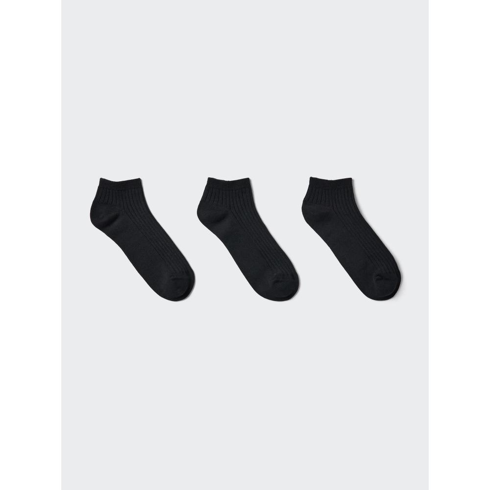 Uniqlo Japan Short Socks 3 Pair Rib