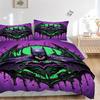 3pcs Batman Duvet Cover Set (1 Duvet Cover + 2 Pillowcases, No Core) - Comfortable, And Breathable Bedroom Decoration yy251104005