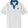 New MLB New York Yankees Polo Shirts Women's Ivory 3FPQB0343-50IVS