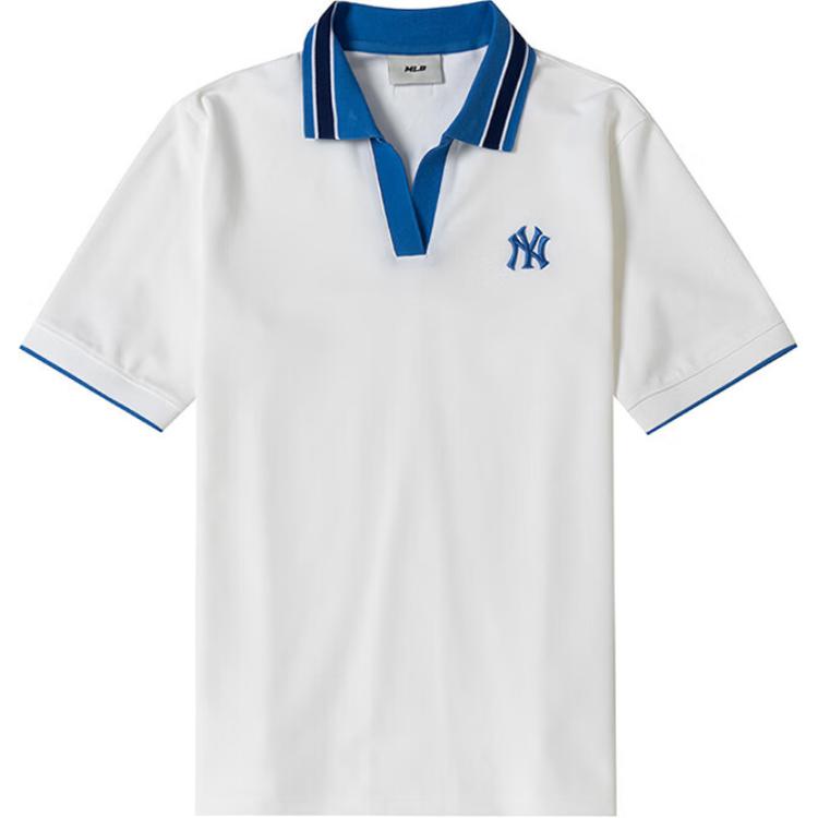 New MLB New York Yankees Polo Shirts Women's Ivory 3FPQB0343-50IVS