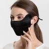Women's Comfortable 100% Mulberry Silk Sun Protection Face Mask Summer UV Protection Breathable Face Cover Eye Corner Protection