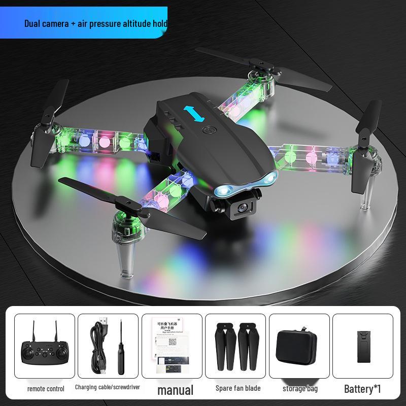 E99D Children's LED Drone with Remote Control & HD Aerial Photography