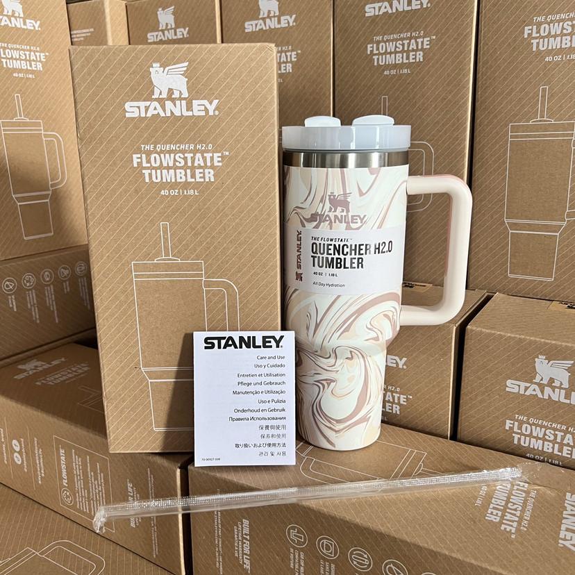Kubek termiczny Stanley 2. generacji 40oz ze stali nierdzewnej z uchwytem o dużej pojemności w stylu amerykańskim