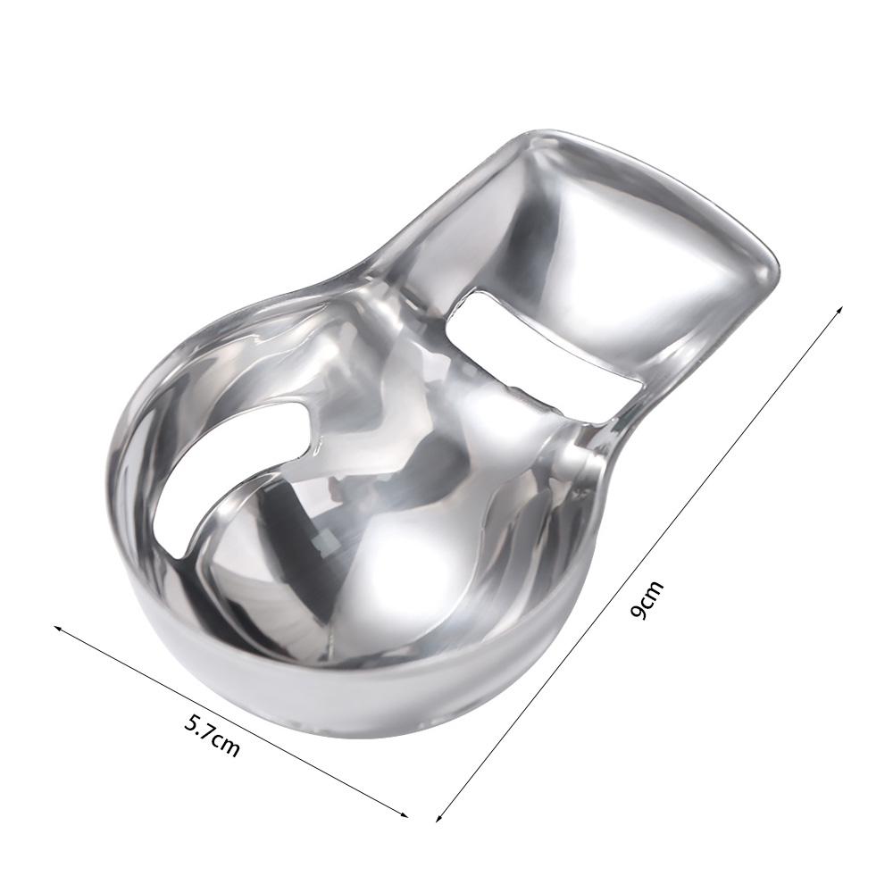 Stainless Steel Egg Yolk Filter Professional Egg White Divider Egg Yolk Separator Spoon  Household