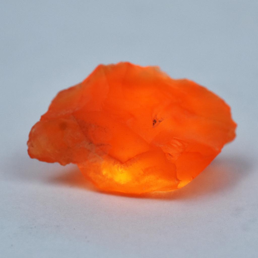 24.00 Ct Natural Orange Sapphire Uncut Raw Rough Loose Gemstone CERTIFIED AR-3157-R